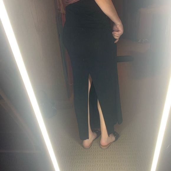 Black Maxi Skirt - Picture 3 of 4